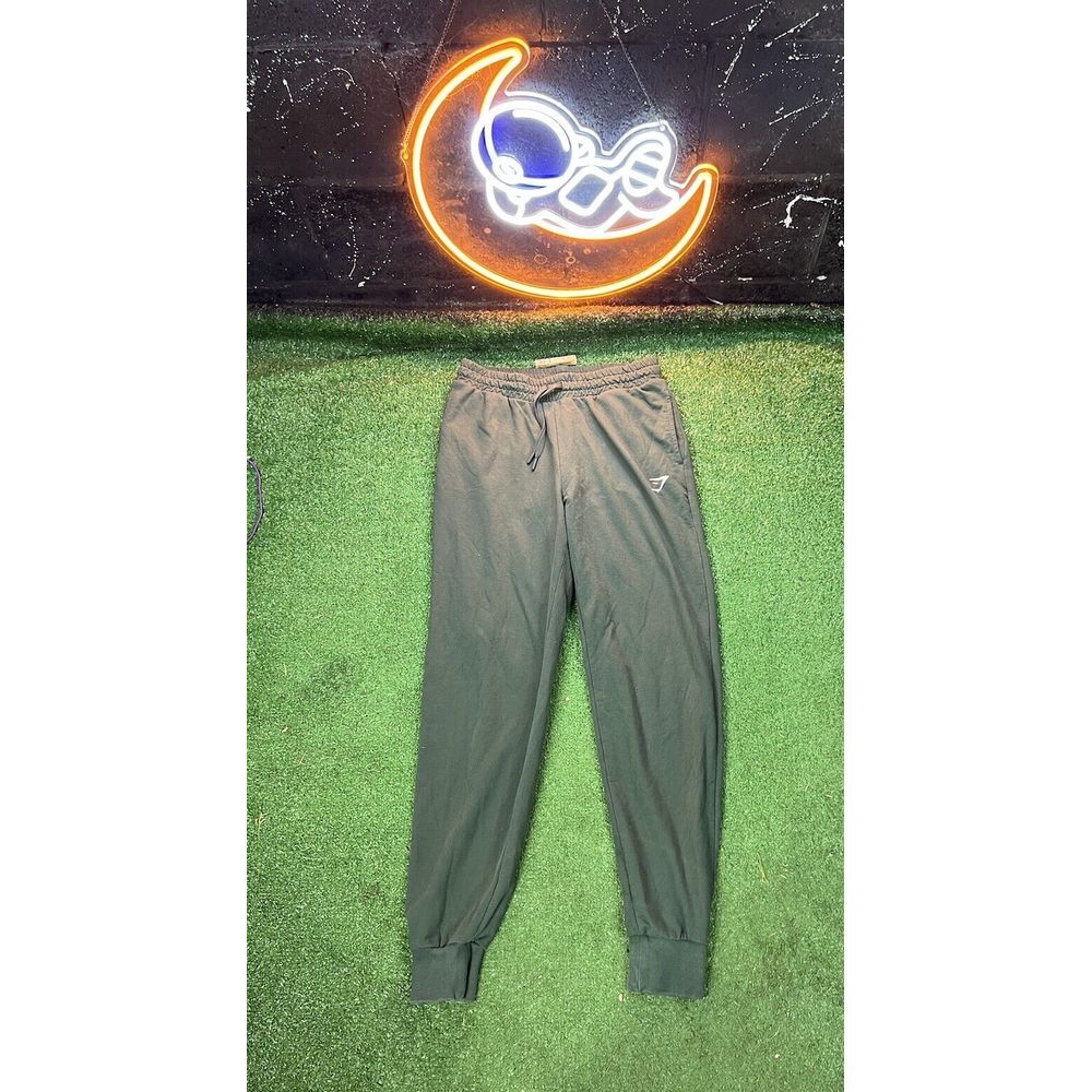 Gymshark Workout Tapered Leg Forest Green‎ Sweatpants Joggers Mens Sz MD